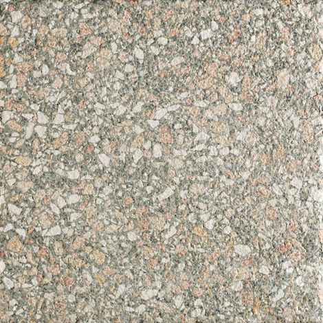 Véritable Carreau Terrazzo PISTACCHIO - collection TRADIZIONE 60x60 cm boîte de m2 Bouchardé - Gioia Materia