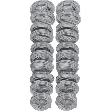 20 Contacts de Feuillure Magnétiques Blancs GHQ3201972R0011 ABB 588004