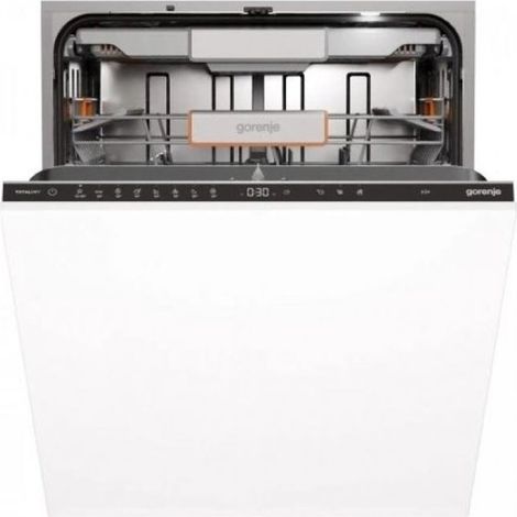 Gorenje GV663B65, Lavavajillas empotrable para 16 cubiertos con gran eficiencia y motor silencioso, Blanco (1/5)