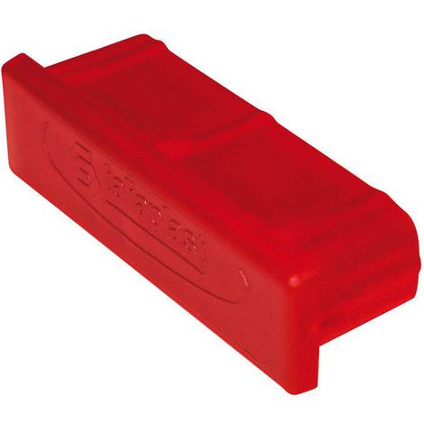 EMBOUT DE REGLE ALUMINIUM RECTANGULAIRE 50X15MM TALIAPLAST - 380309