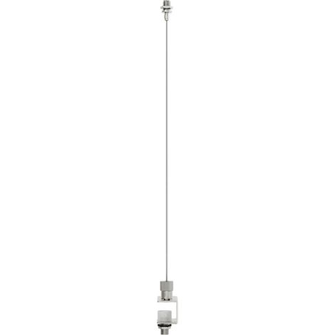 Creative Cables – Professionelles Aufhängungsset mit Fallschirmspanner, 3 m Stahlseil und Millimeter-Balancer