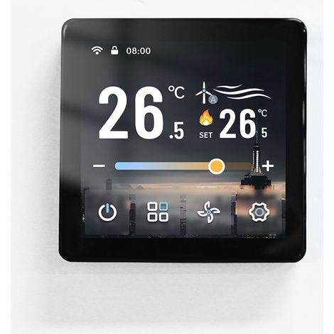 Thermostat intelligent ZigBee VRF/VRV pour climatisation centrale - Chauffage et refroidissement rapides, réglage du compresseur (1/5)