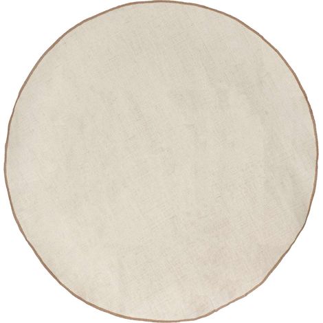 vidaXL Area Rugs Natural Ø 210 cm Jute