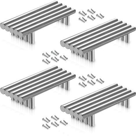 Randaco Poignées de meubles Poignée de porte  Poignée de meuble Poignée de cuisine 220x160x12MM 100 pièces (1/5)