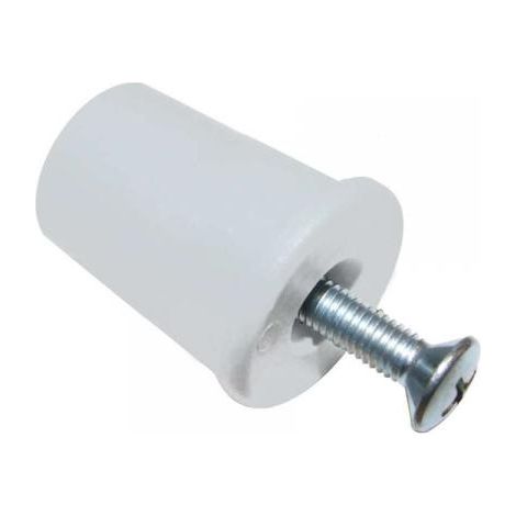 Tappi d'arresto 30 mm. - bianco - 6 pz.