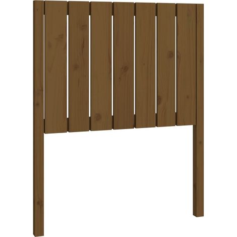 Maison Exclusive - Cabecero de cama madera maciza pino marrón mie