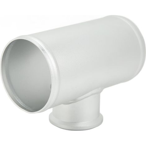 Bride de soupape de décharge universelle à bande en V de 50 mm, diamètre extérieur de tuyau de 3 pouces, serrage sécurisé, aluminium argenté, pour toutes les soupapes de décharge de 50 mm