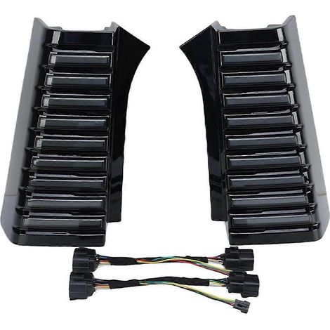 jeu de feux arrière de montant D pour Jetour T2 2023-2024, feu stop dynamique à LED avec clignotants intégrés (1/5)