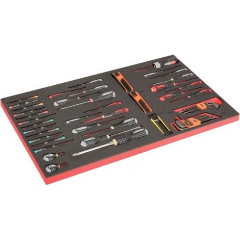 BAHCO - Module pour servante 40", tvis isolés ERGO™ et tvis de précision - 88 Pcs