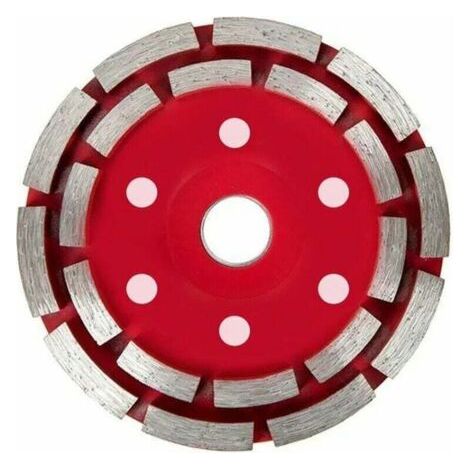 Disque Diamant Abrasif de 125 mm pour Poncer le Béton, la Pierre, la Brique, le Marbre et le Granit - Idéal pour Outils Rotatifs Dremel - Quantité : 1.- (1/5)