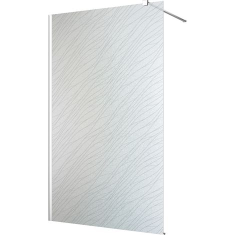 Stickers paroi de douche dépoli - Design - 60x120 cm (1/2)