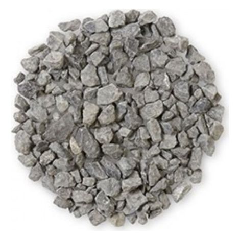 Jardinex – Gravier décoratif concassé noir 6/14 – Sac 25 kg – Pour allées carrossables et massifs – Stabilisateur de graviers