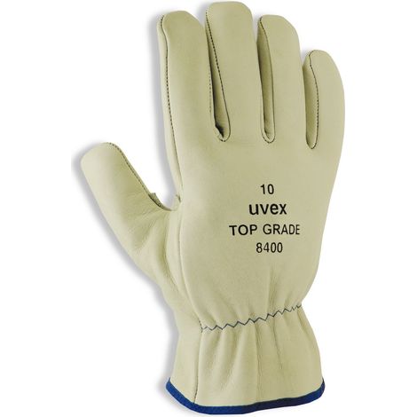 Des gants de cuir Uvex Top Grade 8400 9 Taille