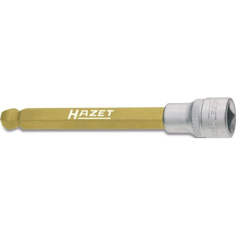 Llave de tubo inserto 986KK 1/2 pulgada hexágono interior SW 7 mm L.140 mm HAZET