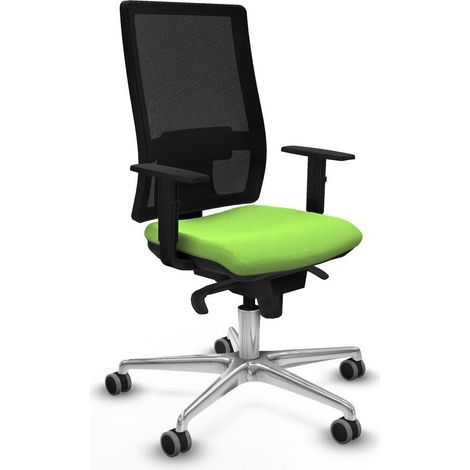 Piqueras y Crespo Horna Chaise de bureau pistache confortable (1/3)