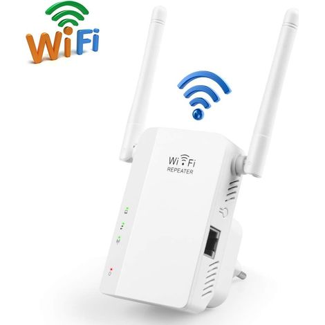 Ripetitore WLAN da 300 Mbps, amplificatore di segnale WLAN multifunzionale, punto di accesso wireless a 2,4 GHz con funzione WPS. Conforme agli standard IEEE 802.11n/g/b. (1/5)