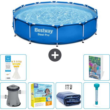 Bestway Steel Pro Rund - 305x76 cm - 7-teilig S184