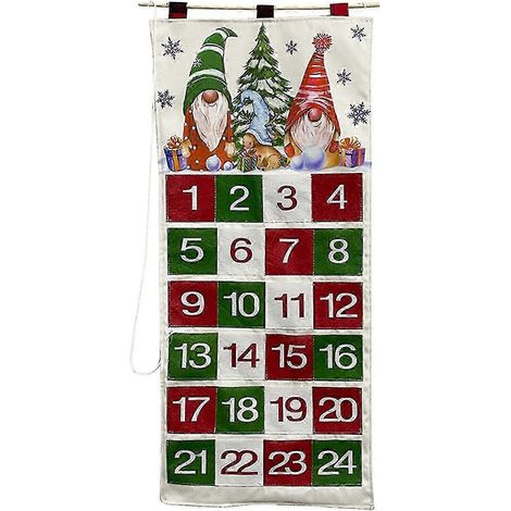 Black Friday 2023 : Nouveautés décorations de Noël, cintre imprimé, vieil homme sans visage, sac de 24 heures, calendrier de l’Avent (1/5)