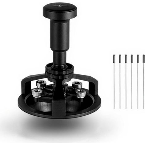 Herramienta WDT ajustable de 58 mm, agujas de 14 x 0,25 mm, posicionamiento magnético, 6 agujas de repuesto (base de almacenamiento).