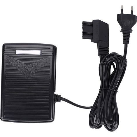 Pédale de machine à coudre contrôleur multifonction accessoire domestique DIY (prise ronde UE 220V) (1/5)