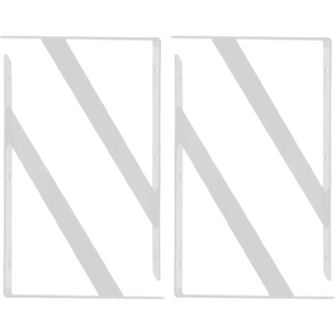 förmige Regalträger aus Eisen 250 mm x 160 mm 2 mm dick