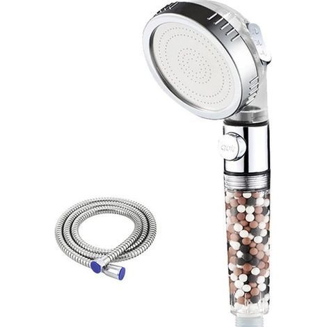 Douche de SPA à 3 fonctions avec bouton de réglage à haute pression Filtre à anions Douche d'horreur d'eau (1/5)
