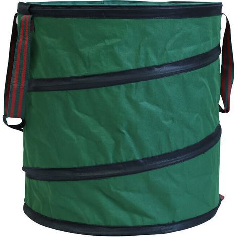 Ulisem Sac de ramassage de feuilles pliable rond de 10 L pour pelouse de jardin. (1/4)