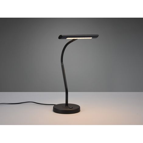 LED Schreibtischleuchte in Schwarz matt, 2er SET mit 4-Stufen Dimmer (1/5)