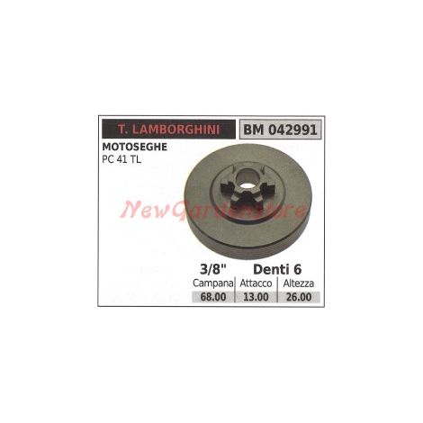 Pignone campana frizione motosega T. LAMBORGHINI PC41TL 042991