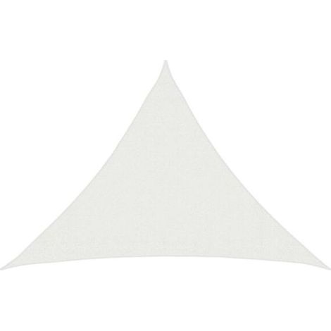 Voile d'ombre 7 x 5 x 5 m HDPE (1/2)