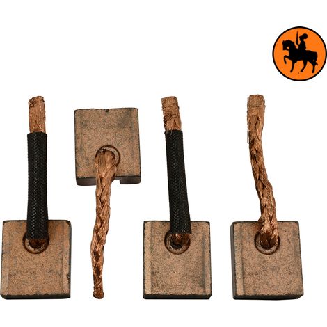 Balais de charbon BSX 59 (4) pour Bosch Démarreur 7x16x18mm (1/3)