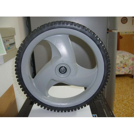 RUOTA POSTERIORE RASAERBA JONSERED HUSQVARNA LM2156 LM2153 ORIGINALE