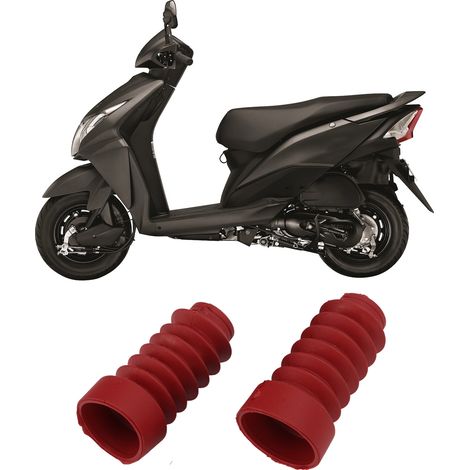 Staubschutzkappen für Motorradstoßdämpfer für Honda DIO 18/27/28/34/35 (paarweise erhältlich) Rot (1/5)