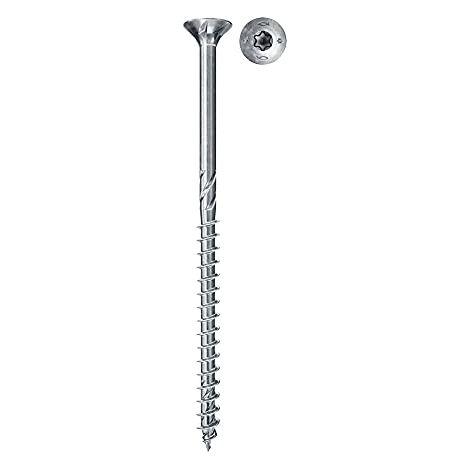 Fischer 100x  Power-Fast II  FPF II CTP  4,5 x 80  mm BC  Testa svasata  con impronta  TX20 parzialmente  filettata zincata  galvanicamente passivata  blu -  670278