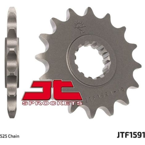 Pignone anteriore JT F1591-16, 16 denti, misura 525 (1/2)