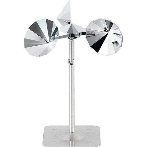 3-teilig, 360° reflektierend – Aluminiumsockel, geeignet für Garten, Dach und Balkon