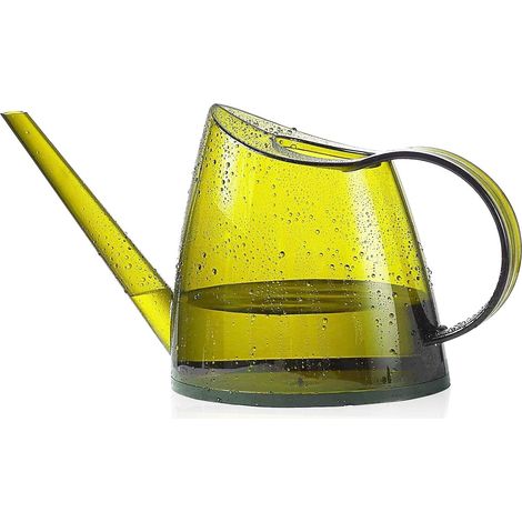 Annaffiatoio da giardino da 1,2 l con beccuccio lungo, comodo per piante da interno e piante grasse (verde lime) (1/4)