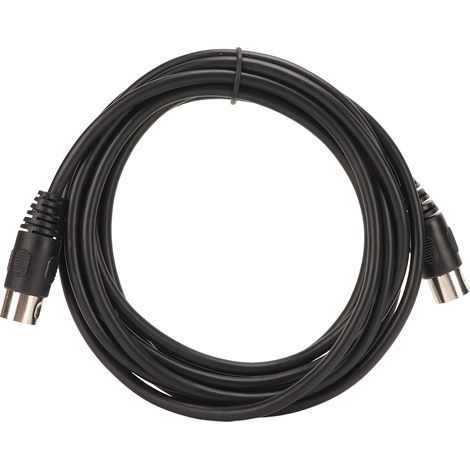 7-poliges DIN-Stecker-auf-Plug-and-Play-Kabel, langes Verlängerungskabel für Computer und medizinische Geräte, 3 Meter (1/5)