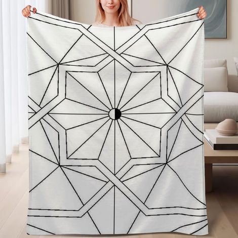 Couverture de lit en polaire, couverture légère et cosy en microfibre chaude pour le printemps, décoration intérieure, cadeau pour femmes et hommes, 6080 pouces (1/4)