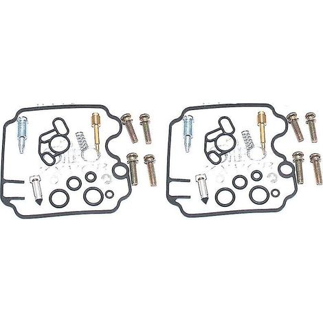 Kit de réparation de carburateur de moto pour Yamaha TDM850 FZR1000 TRX850 TDM TRX 850 FZR 1000 : vis de richesse à pointeau flottant et diaphragme (2) (1/4)