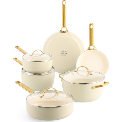 GreenPan Padova Reserve (CC008495-001) 6-tlg. Set Creme Pfannen-Set (1/5)