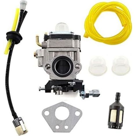 Carburateur - Tuyau Filtre Essence - Pour Débroussailleuse 52cc - Compatible FX-PS152 FX-MS152 FX-MT152 MFS520 FX-FSR152 - Lot de 1 (1/4)