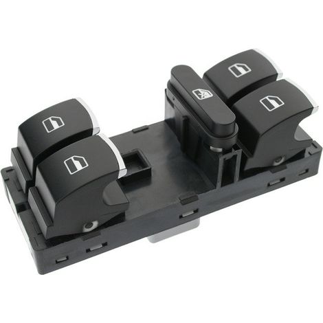 Interruttore combinato per alzacristalli elettrici VW Golf VI 09-13, cromato (1/2)