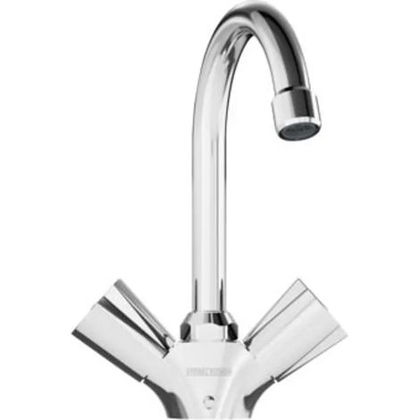 STIEBEL ELTRON Grifo mezclador termostático para lavabo WST-W con superficie cromada, 205614