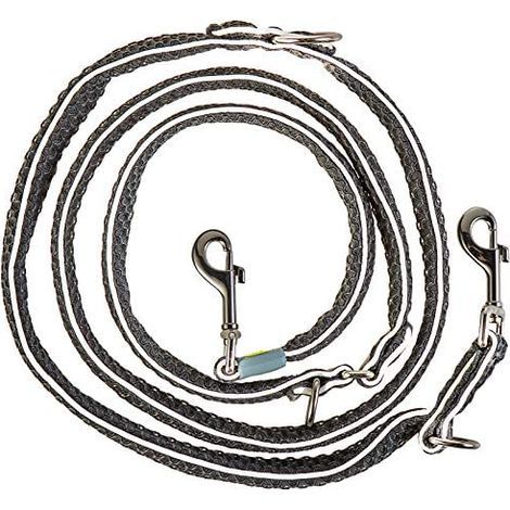 Correa para Perro Hunter HILO Antracita (200 cm)