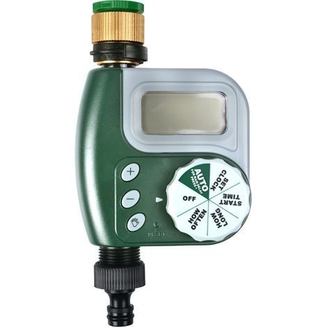 Pompe d arrosage,Minuterie d'arrosage électronique automatique, contrleur d'irrigation Programmable en plastique (1/5)