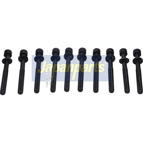 Jeu de boulons de culasse de cylindre JAPANPARTS BL-121 NISSAN 11 05 6AR 002