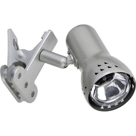 Gryps 99825 Spot à pince Ampoule à économie d'énergie E14 40 W fer S40964 (1/5)