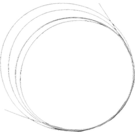 Fil de scie diamanté multifonction de 1 m pour carrelage, céramique et béton, diamètre 0,2 mm - conforme à la description - Argent (1/5)