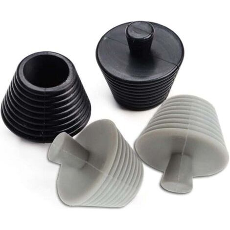 Bouchons de Vidange Universels 4 Pièces Bouchon de Lavabo Caoutchouc Bouchon , XU,Baignoire Universel Bouchon de Vidange Baignoire Bouchon D'étanchéité de Tuyau D'évacuation -